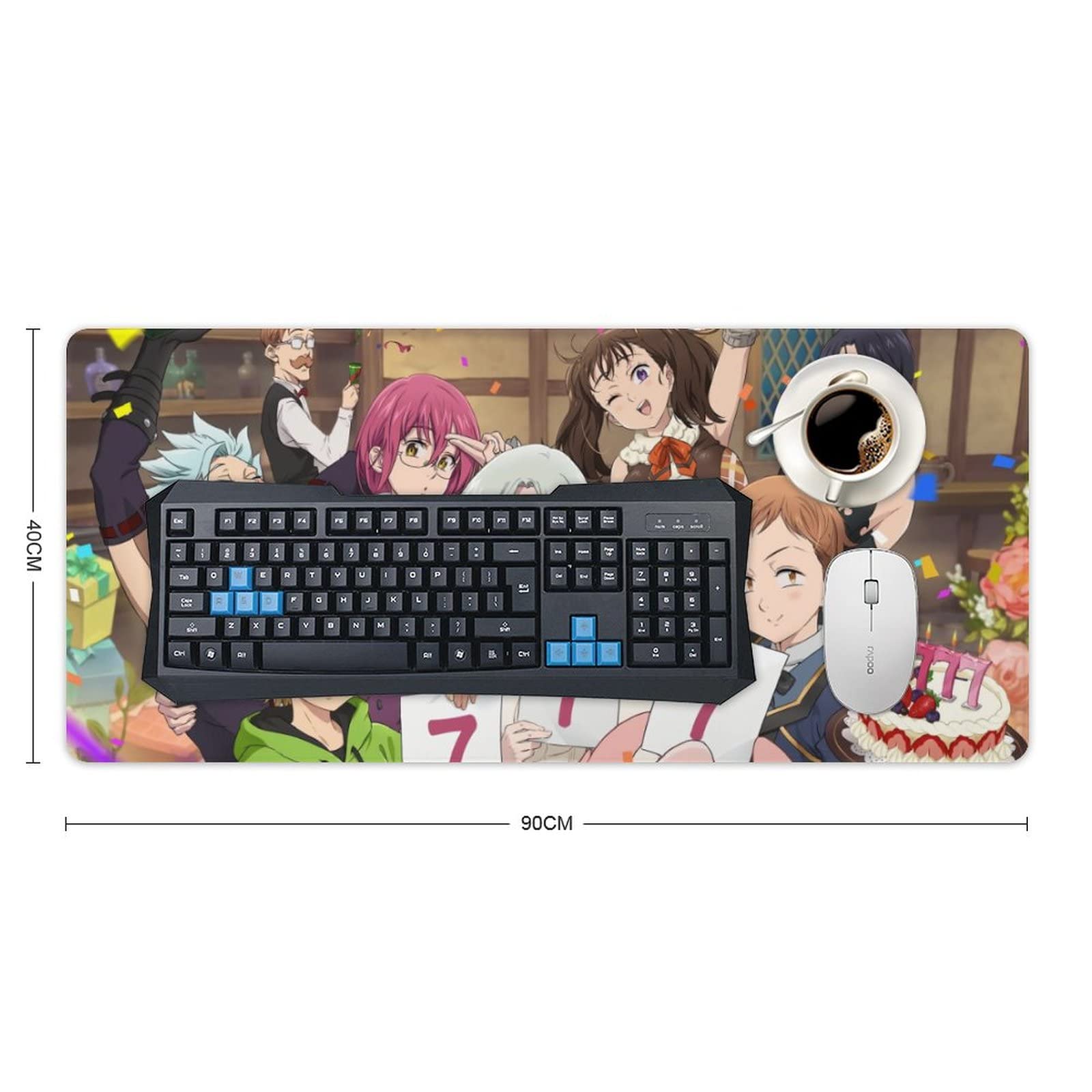 新品 七つの大罪Origin デスクマット Amazon | アニメ ゲーミング マウスパッド 大型 七つの大罪 オフィス